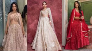Dupatta Cape Drape Ideas - Nishigandha Lawns & Convention Centre Pune 